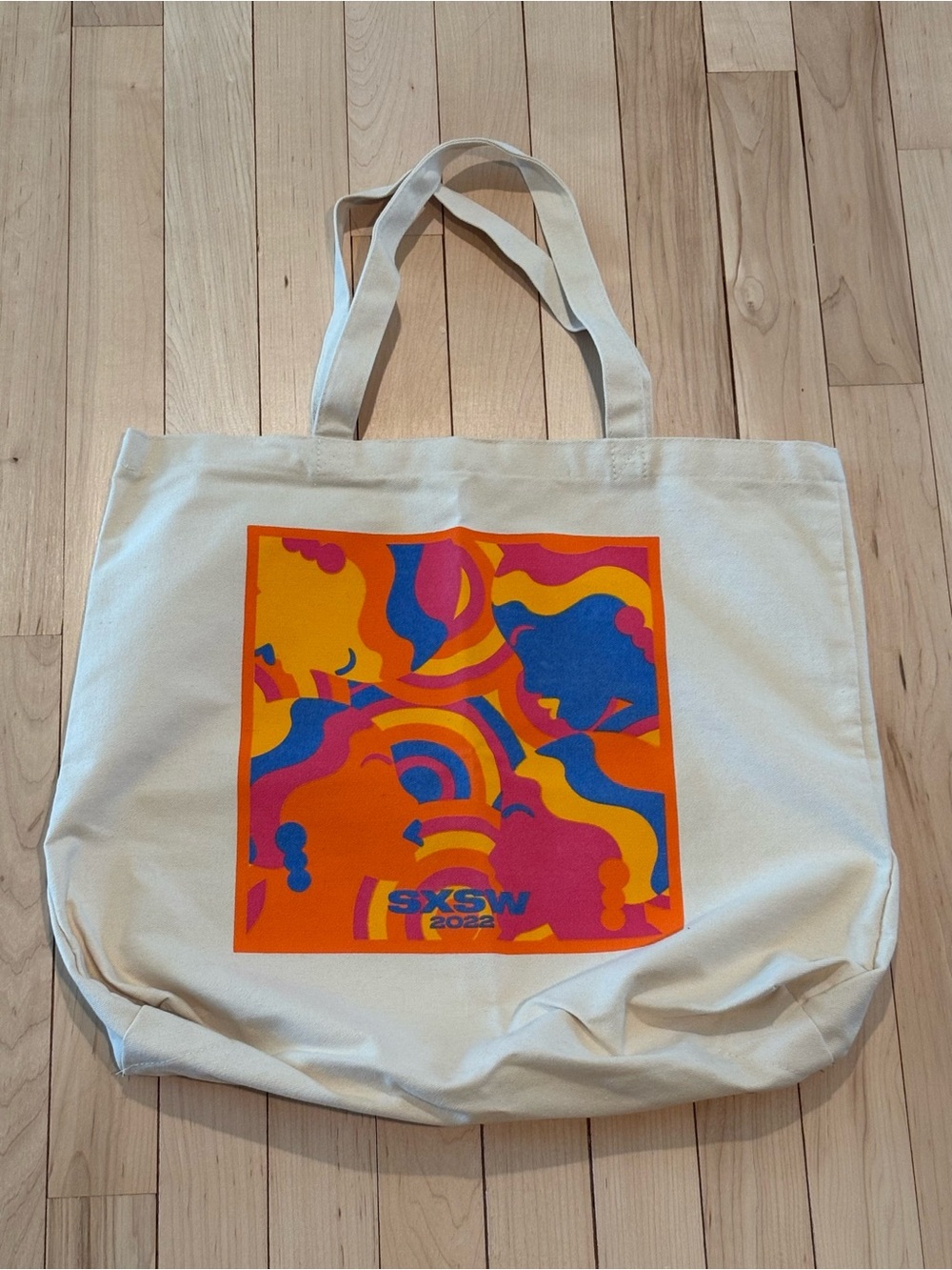 SXSW 2022 Canvas Tote Bag Graphic Logo